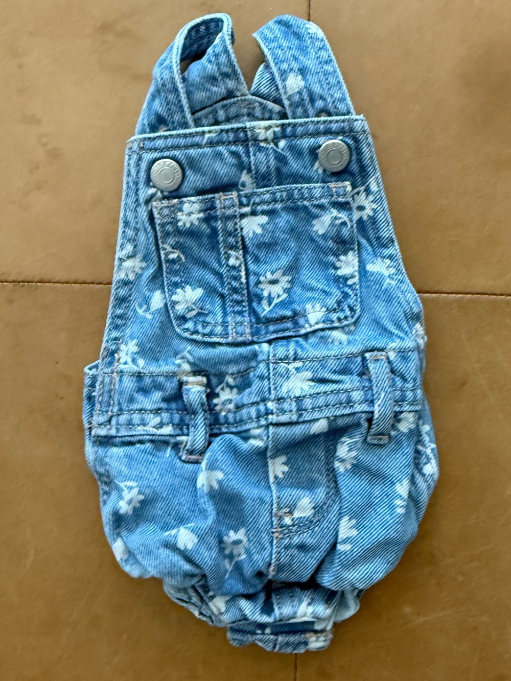 ❤️$10 FLASH SALE❤️Old Navy Denim Romper Overall 0-3M